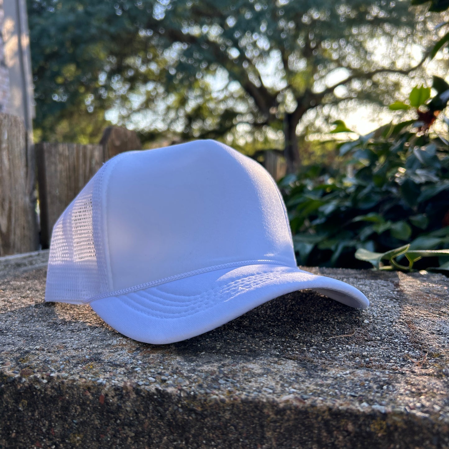 Walnut Country White Foam Trucker Hat